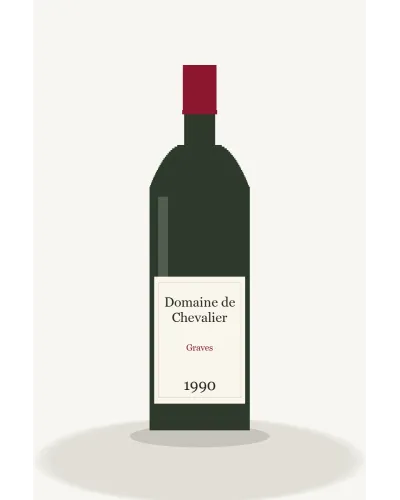 Domaine de Chevalier Rouge - OWC - 1990