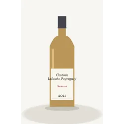 Chateau Lafaurie-Peyraguey Premier Cru Classe Sauternes Halbflasche 2011