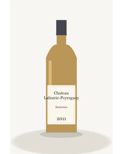 Chateau Lafaurie-Peyraguey Premier Cru Classe Sauternes Halbflasche 2011
