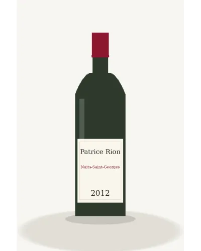 Patrice Rion Nuits-Saint-Georges 2012