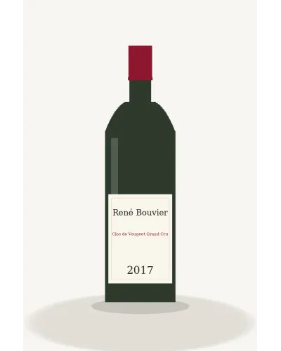René Bouvier Clos de Vougeot Grand Cru 2017