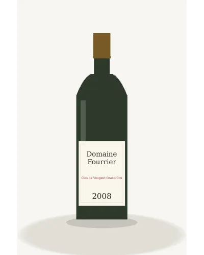 Domaine Fourrier Clos de Vougeot Grand Cru 2008