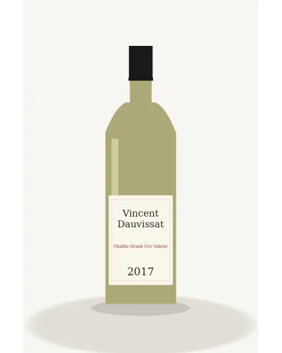 Vincent Dauvissat Chablis Grand Cru Valmur 2017