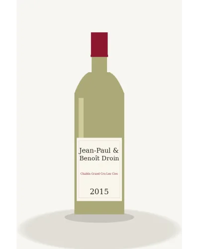 Jean-Paul & Benoît Droin Chablis Grand Cru Les Clos 2015